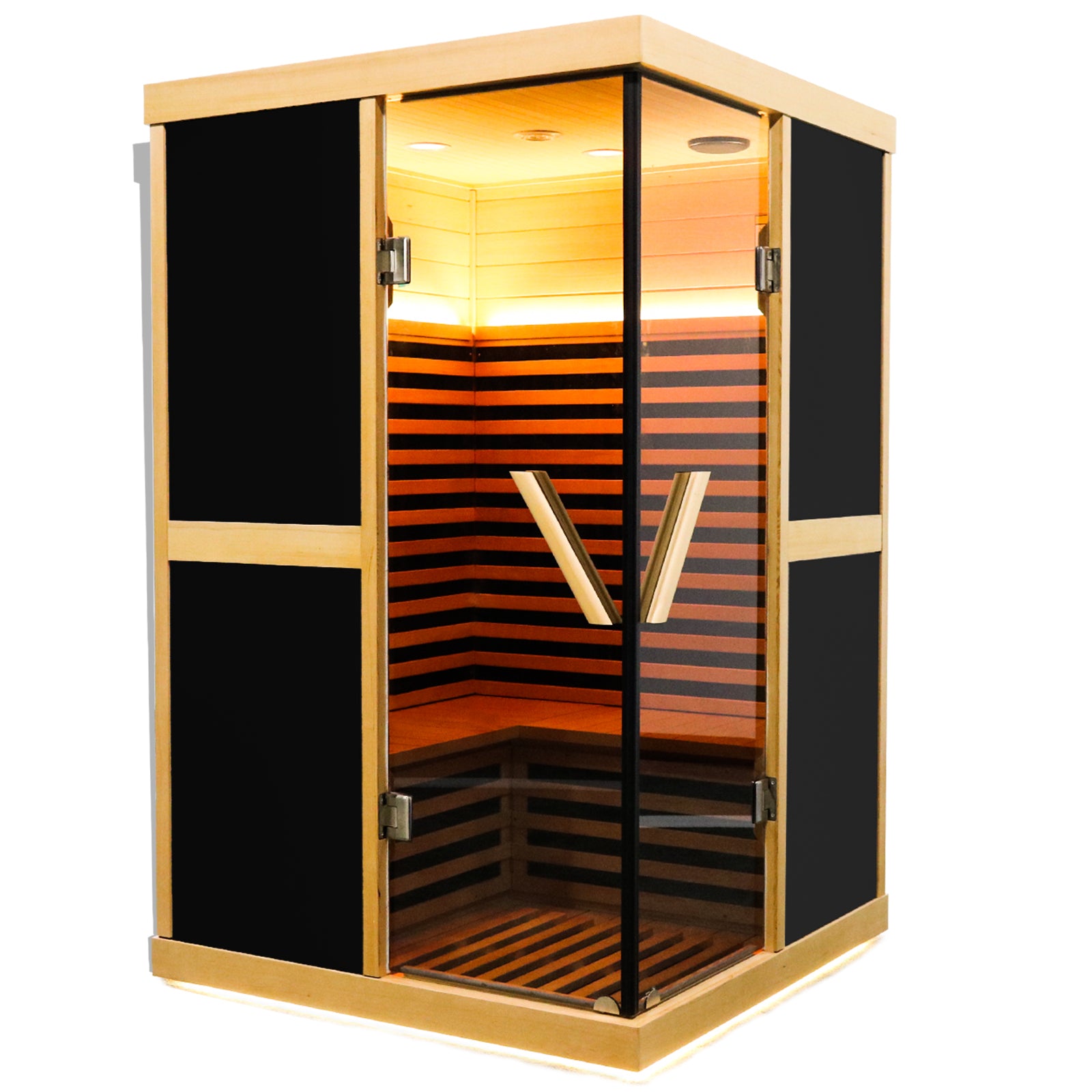 Double Person V Shaped Far Infrared Sauna Room -