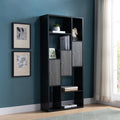 Bookcase Display Storage Cabinet, Multi Shelves