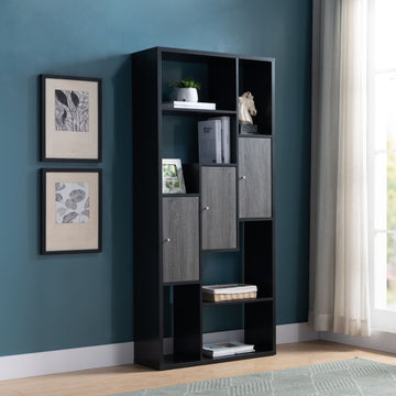 Bookcase Display Storage Cabinet, Multi Shelves