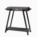 ID USA 182338 Console Distressed Grey & Black grey-particle board