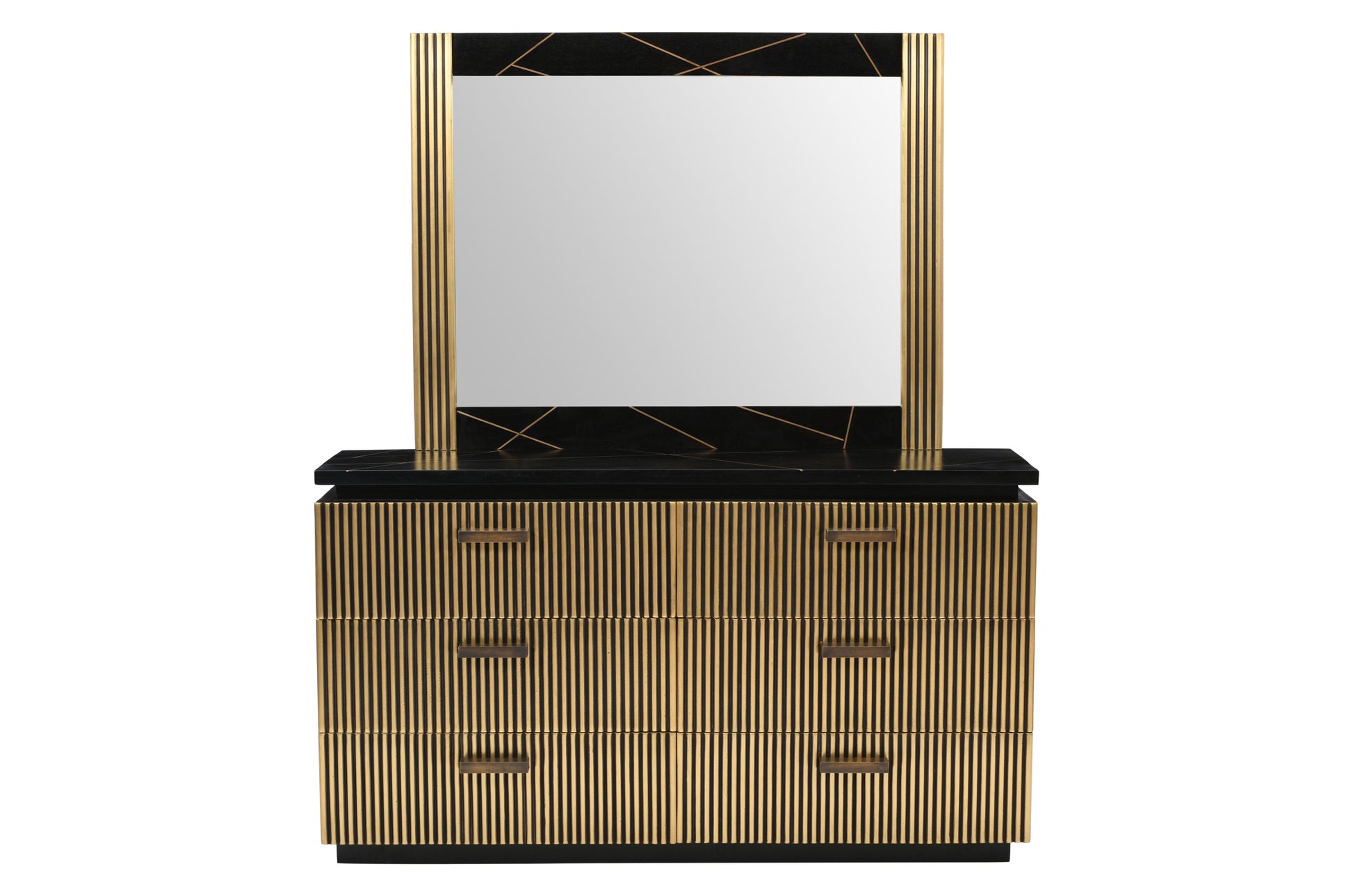 Allure Allure Modern Style Square Mirror Made