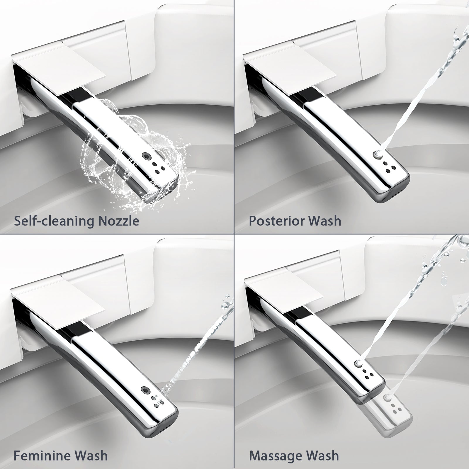 Smart Toilets with Heated Seat,Auto Flush,AUTO