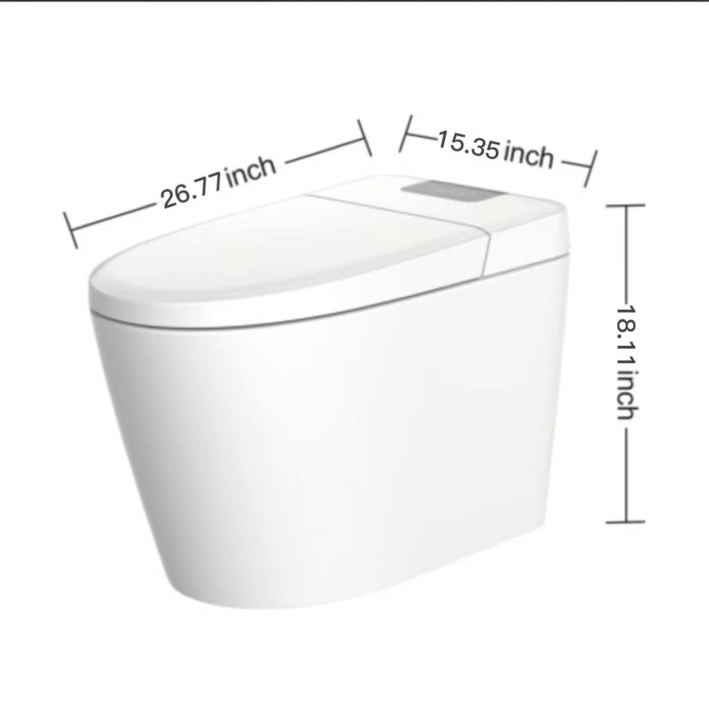 Smart Toilets with Heated Seat,Auto Flush,AUTO