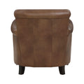 Classic Traditional Accent Chair 1pc Solid Wood frame brown-primary living