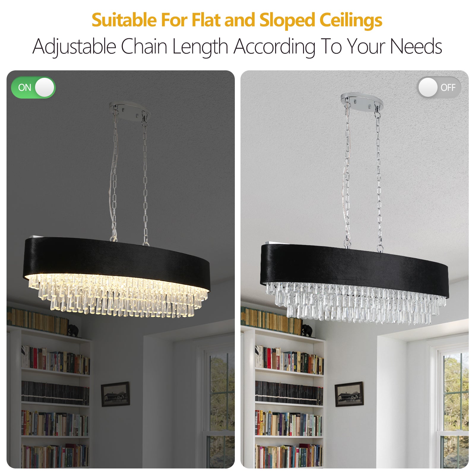 Modern Crystal Chandelier for Living Room Cristal Lamp transparent-modern-crystal