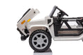 12v7a 30w*2 Four wheel drive leather seat one button white+black-100 - 149 lbs-5 to 8