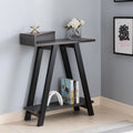 ID USA 212930 Console Distressed Grey & Black grey-particle board