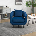 House hold Upholstered Tufted Living Room Chair navy-velvet