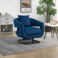 House hold Upholstered Tufted Living Room Chair navy-velvet