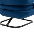 House hold Upholstered Tufted Living Room Chair navy-velvet