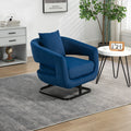 House hold Upholstered Tufted Living Room Chair navy-velvet