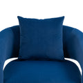 House hold Upholstered Tufted Living Room Chair navy-velvet