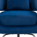 House hold Upholstered Tufted Living Room Chair navy-velvet