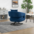 House hold Upholstered Tufted Living Room Chair navy-velvet