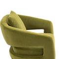 House hold Upholstered Tufted Living Room Chair olive-velvet