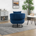 House hold Upholstered Tufted Living Room Chair navy-velvet