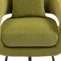 House hold Upholstered Tufted Living Room Chair olive-velvet