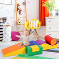 Colorful Soft Climb and Crawl Foam Playset 6 in 1 colorful-foam