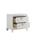 Prism Modern Style 2 Drawer Nightstand with Led