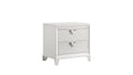 Prism Modern Style 2 Drawer Nightstand with Led