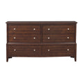 Transitional Style Bedroom Furniture 1pc Dresser of 6x cherry-bedroom-classic-transitional-wood