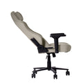 Techni Sport TSF65C Fabric Memory Foam Gaming Chair caster-beige-office-spot