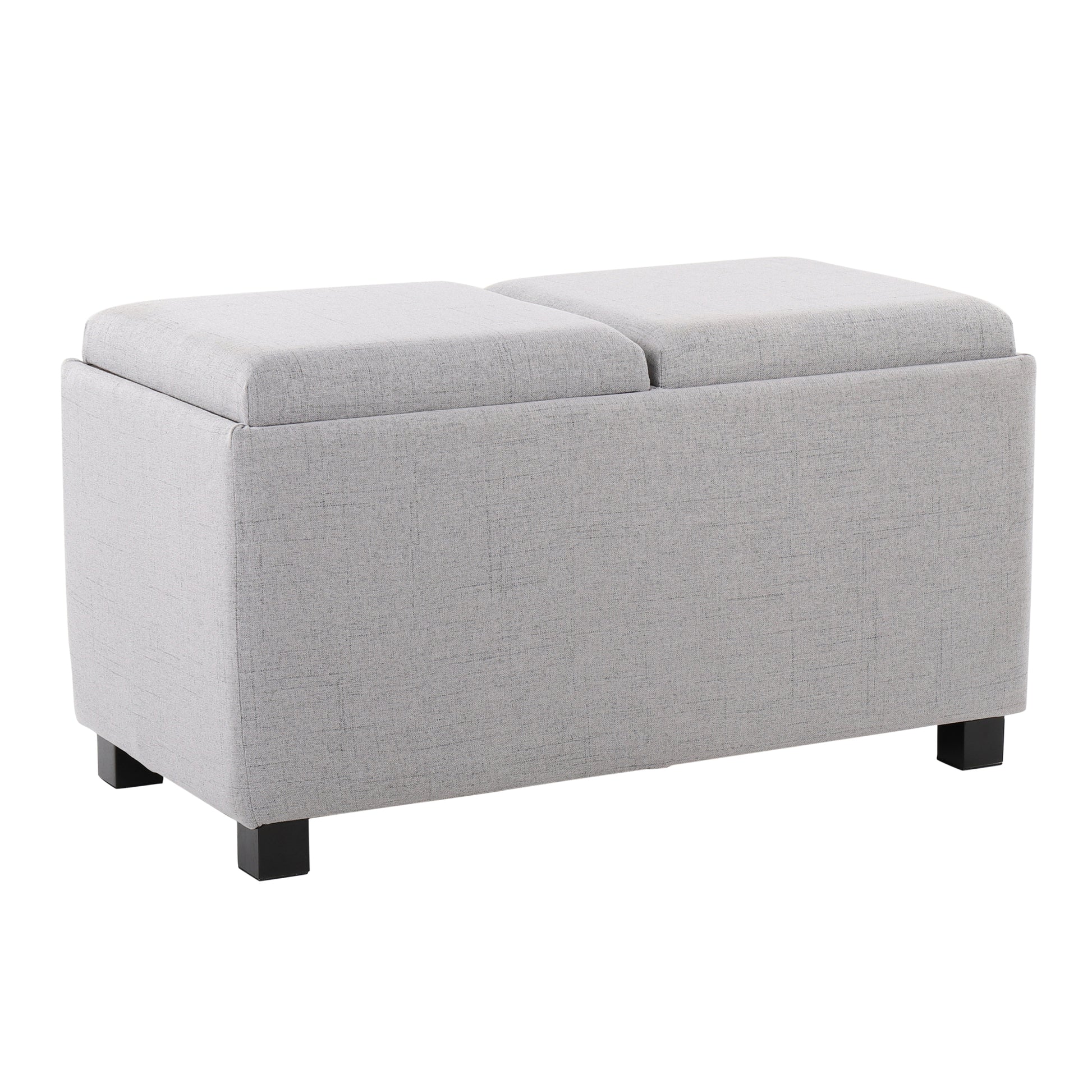 Marlo Dlx Nesting 3 Piece Tray Ottoman Set in