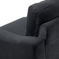 Couch Comfortable Sectional Couches set 1 2 3 black-velvet-6 seat