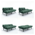 Emerald Convertible Folding Modern sofa Bed white-wood-primary living space-light duty-pine-2