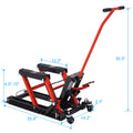 Hydraulic Motorcycle Lift Jack, 1500 Lbs Capacity