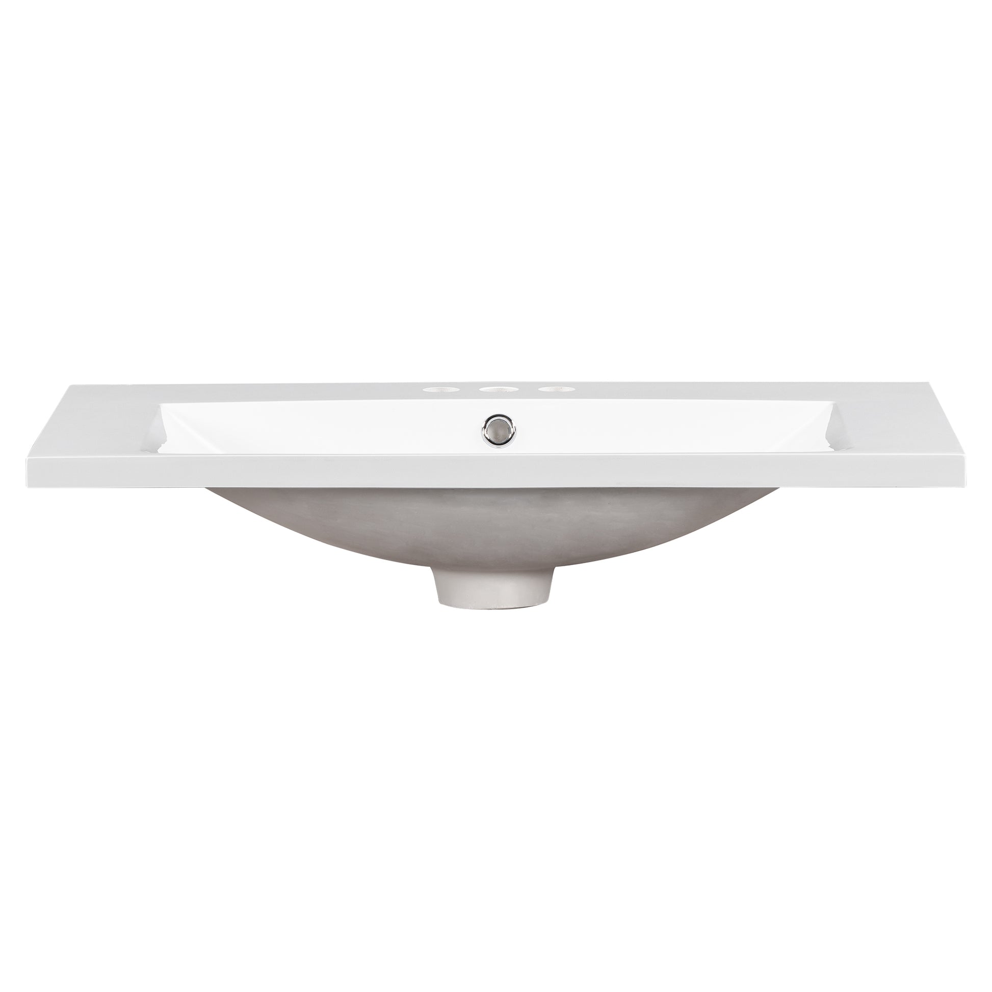 Sink Only 30" Bathroom vanity Resin white-resin