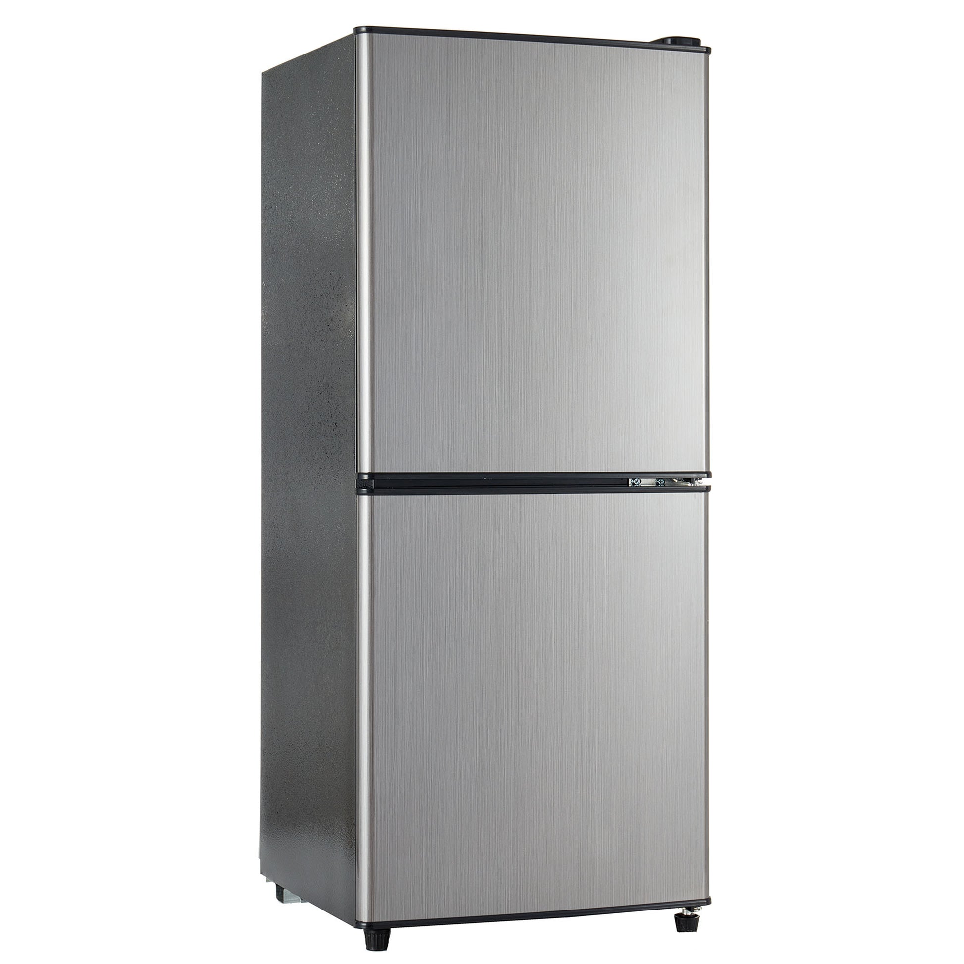 3.6Cu.Ft Dual Zone Refrigerator, 2.2 1.4Cu.Ft 4 Star black-iron