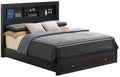 Burlington G2450D Qsb2 Queen Storage Bedblack -