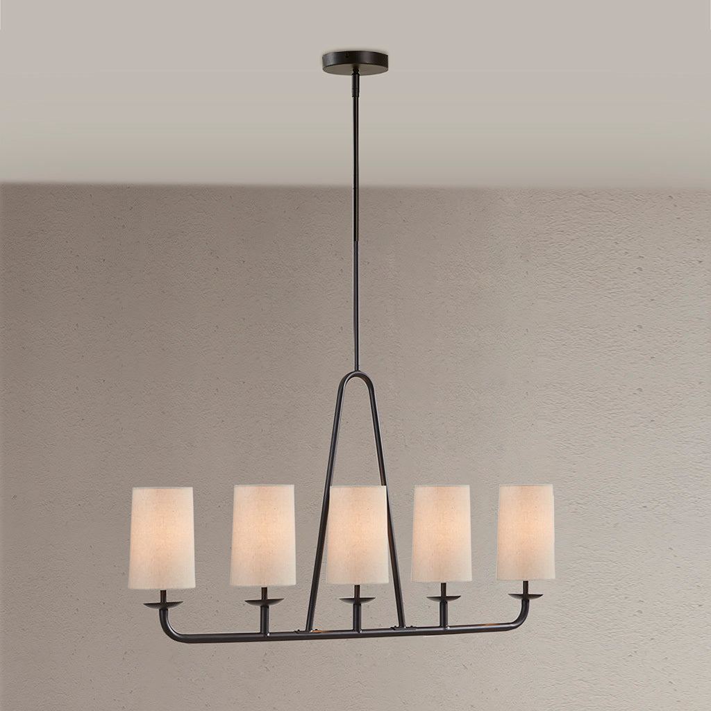 5 Light Linear Chandelier