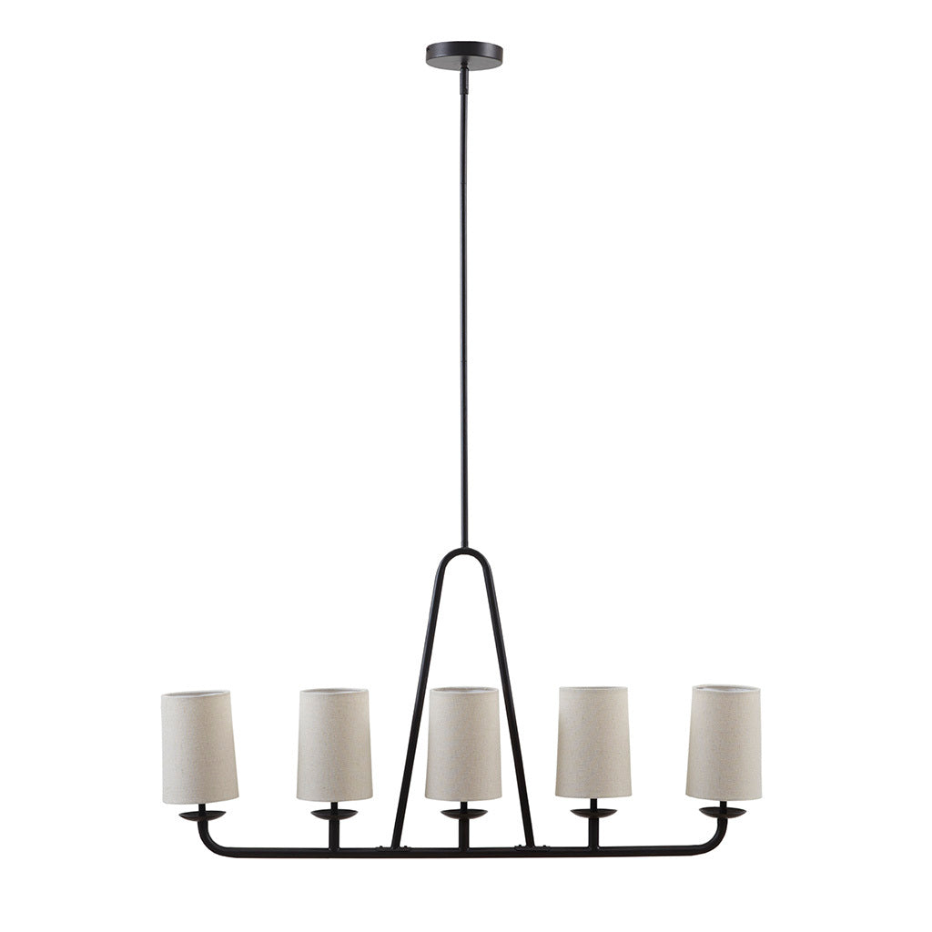 5 Light Linear Chandelier