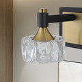 LED 4 Light Modern Crystal Bathroom Vanity Light Over yellow brown-luxury-modern-iron