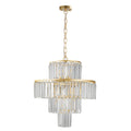 Crystal Chandelier Modern Chandeliers Lights Fixture gold-crystal-iron