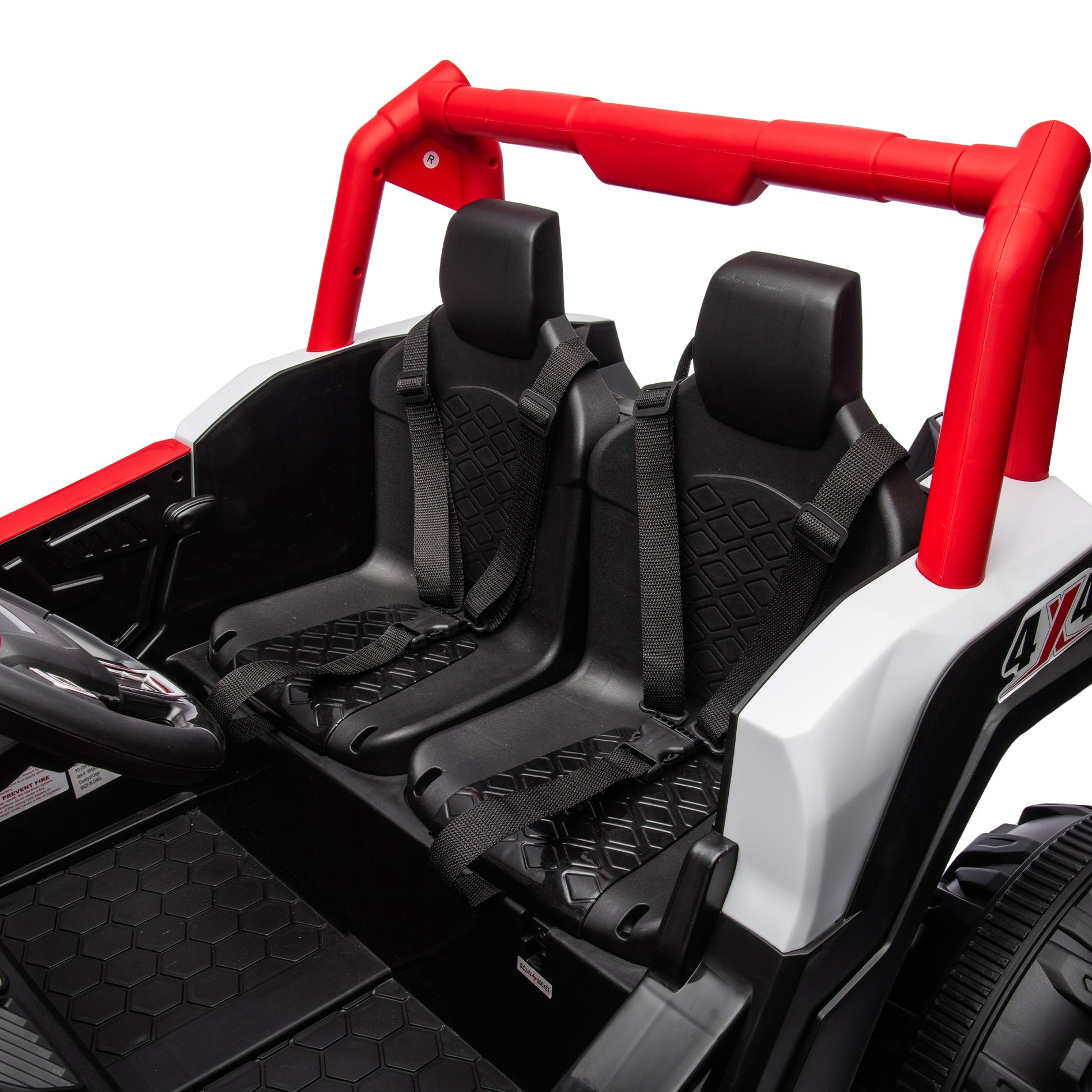 24V Ride On XXL UTV car for kid,2seater with two red-polyethylene