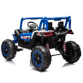 24V Ride On XXL UTV car for kid,2seater with two blue-polyethylene