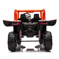 24V Ride On XXL UTV car for kid,2seater with two orange-polyethylene