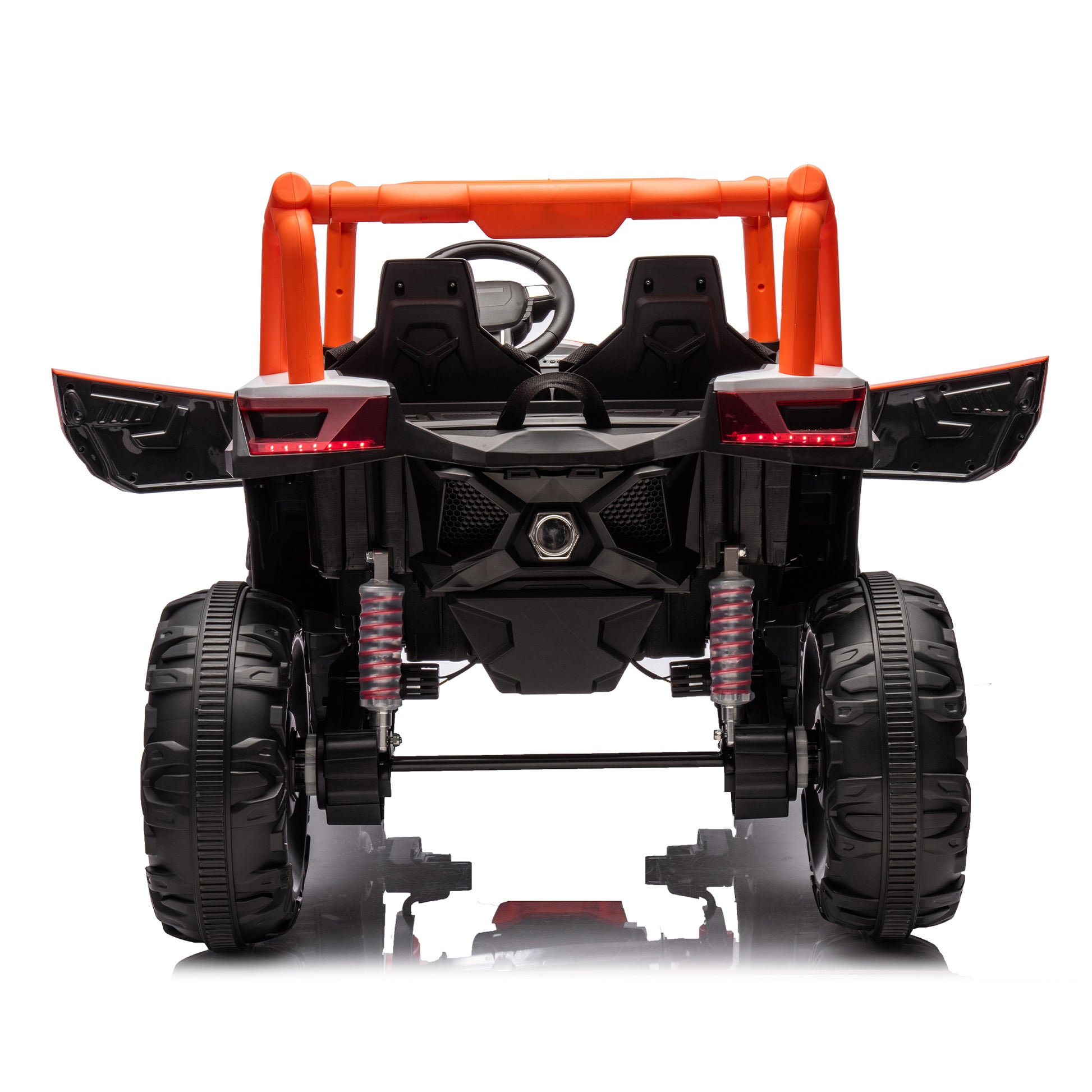 24V Ride On XXL UTV car for kid,2seater with two orange-polyethylene