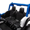 24V Ride On XXL UTV car for kid,2seater with two blue-polyethylene