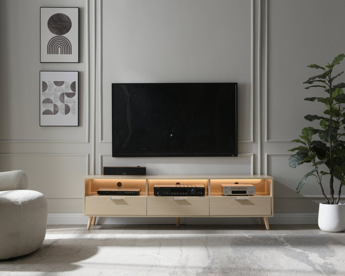 Led Tv Stand Led Entertainment Center With