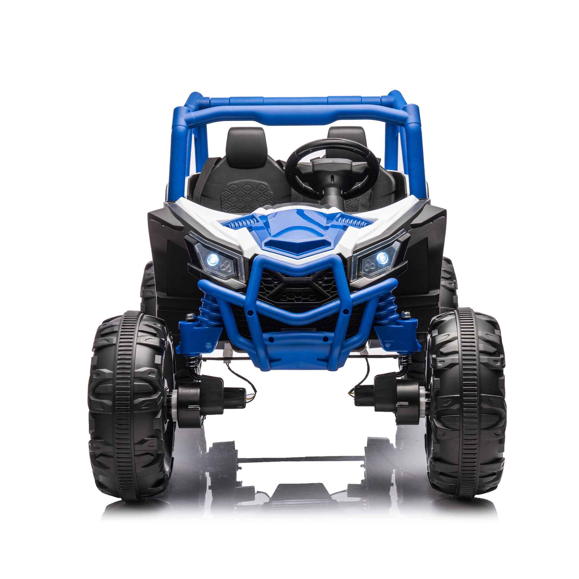 24V Ride On XXL UTV car for kid,2seater with two blue-polyethylene