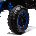 24V Ride On XXL UTV car for kid,2seater with two blue-polyethylene