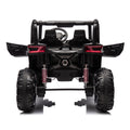 24V Ride On XXL UTV car for kid,2seater with two black-polyethylene