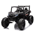 24V Ride On XXL UTV car for kid,2seater with two black-polyethylene