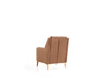 Luna Modern Style Chair in Copper copper-primary living