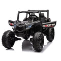 24V Ride On XXL UTV car for kid,2seater with two black-polyethylene