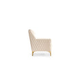 Luna Modern Style Chair in Ivory ivory-primary living